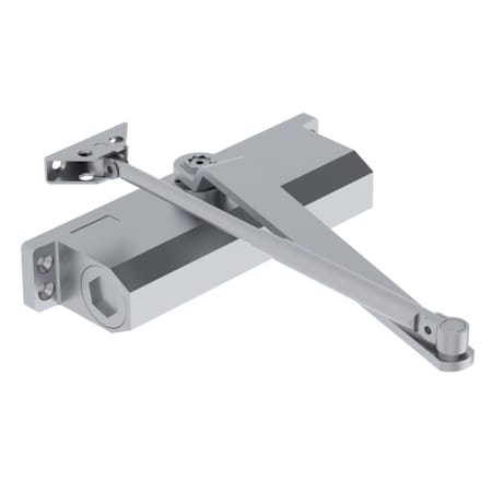 Hager Manual, Hydraulic, Hager Door Coordinators and Closers, Surface Door Closer, Heavy Duty Aluminum 5400-MLT ALM